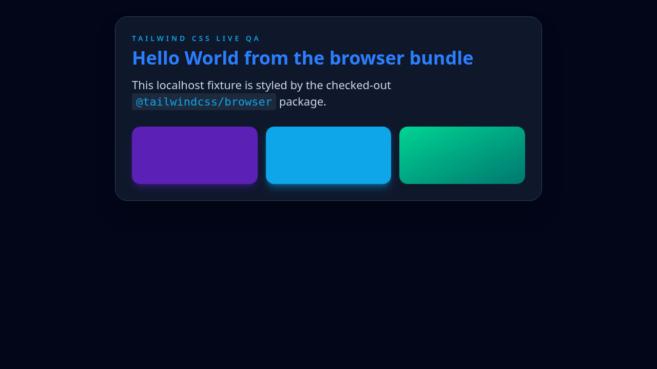 WEB-1 Browser bundle initial compile